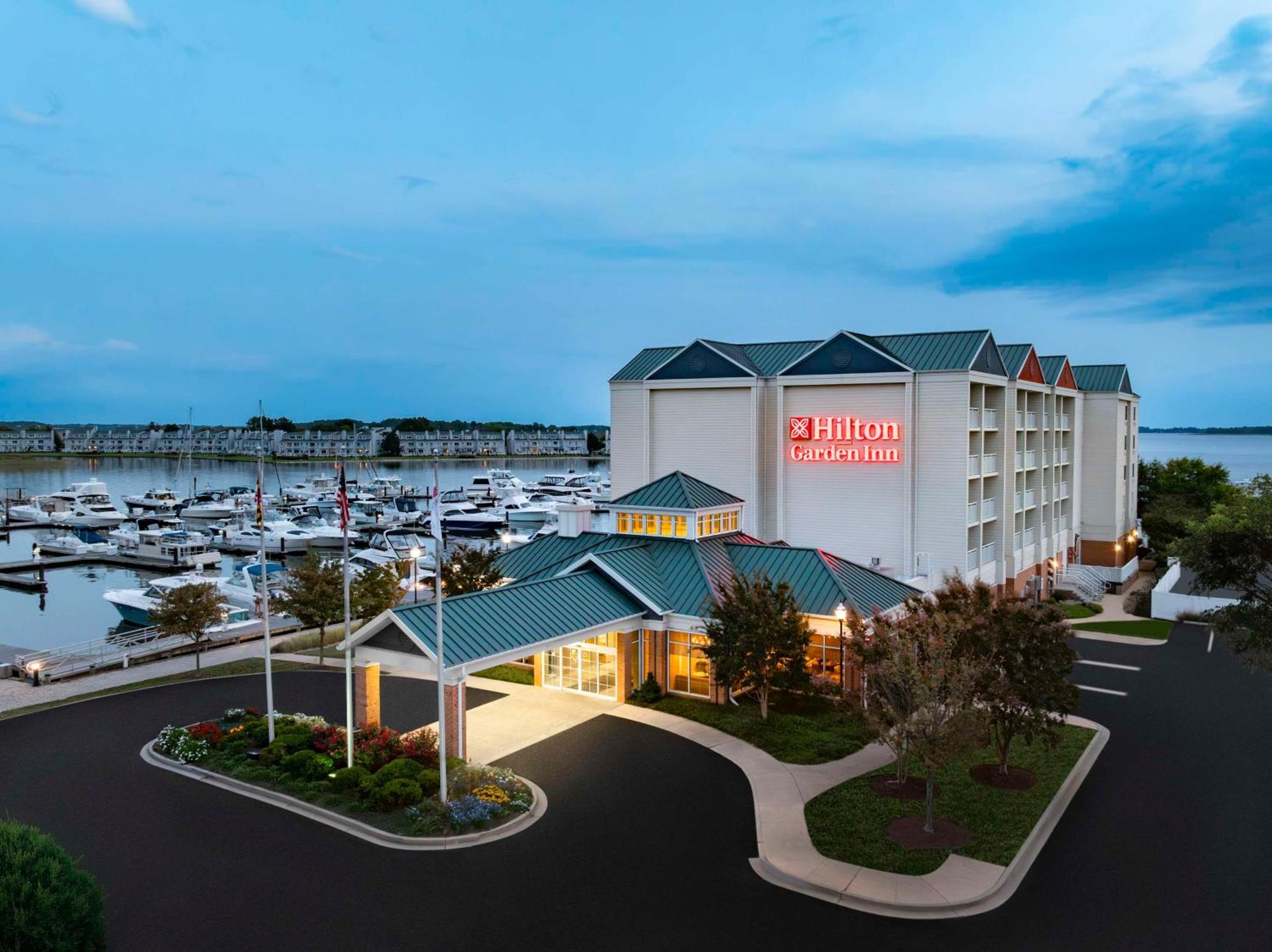 Hilton Garden Inn Kent Island Marina Grasonville Esterno foto